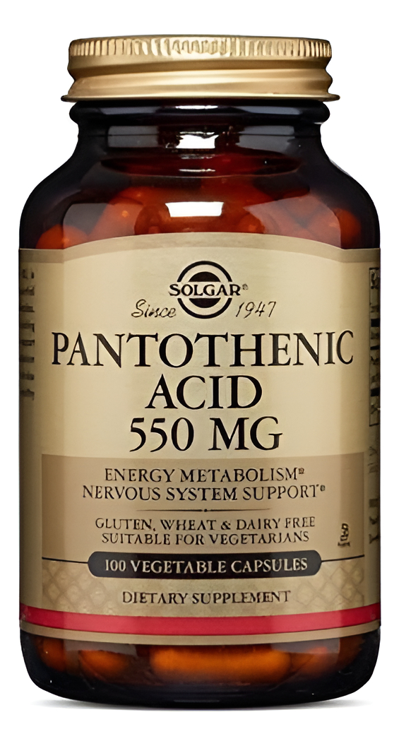 Solgar Pantothenic Acid 550 Mg - 1