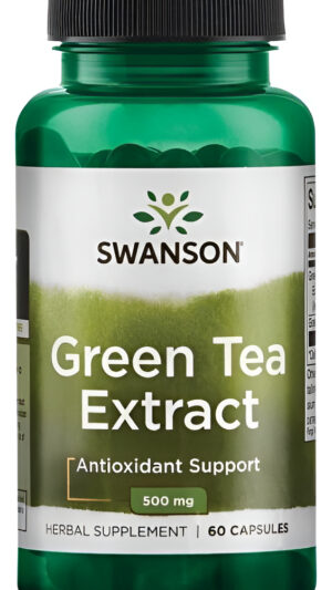 Green Tea Extract- Extracto De Te Verde 500 Mg 60 Caps Sw