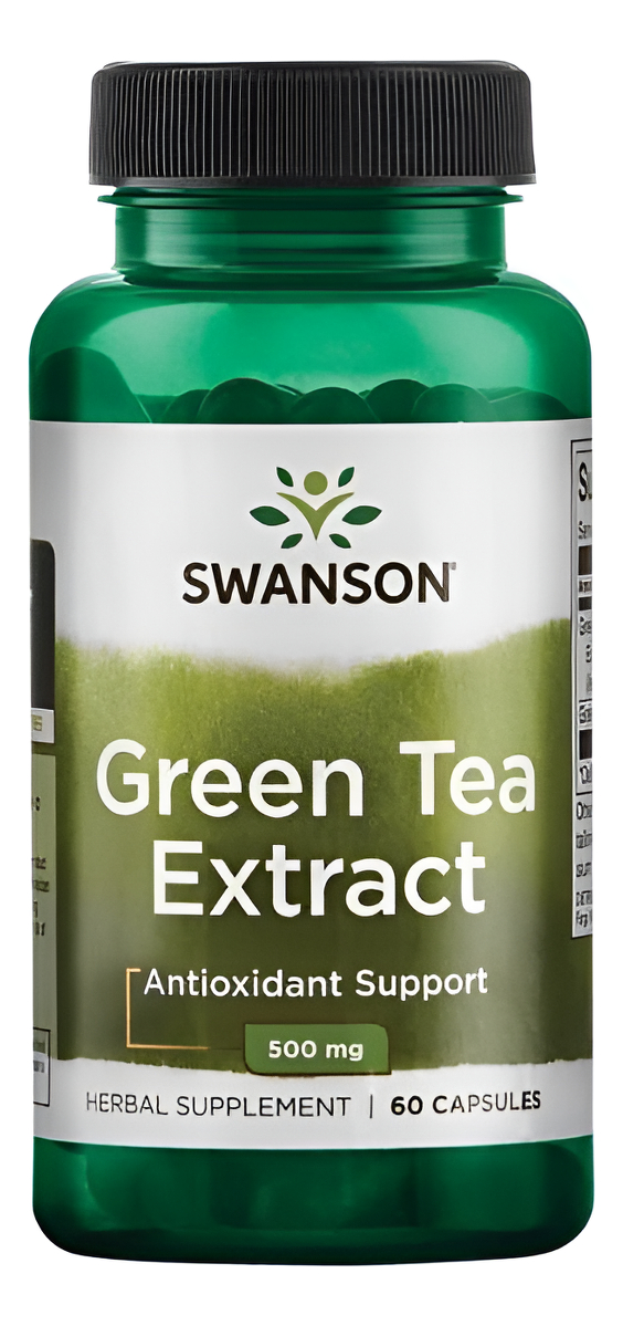 Green Tea Extract- Extracto De Te Verde 500 Mg 60 Caps Sw