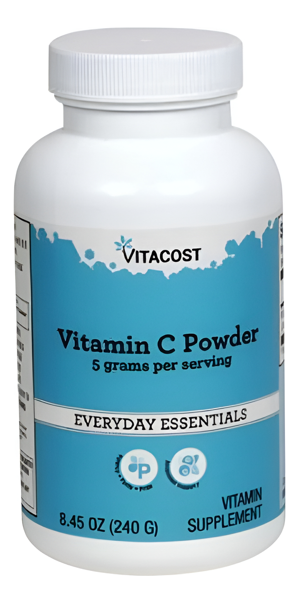 Vitamina C En Polvo 5 Gramos Por Porción 8.45 Oz -240 G