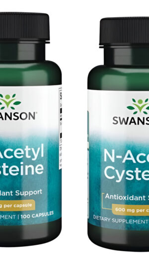 N- Acetyl Cysteine 600mg 200 Caps De Swanson