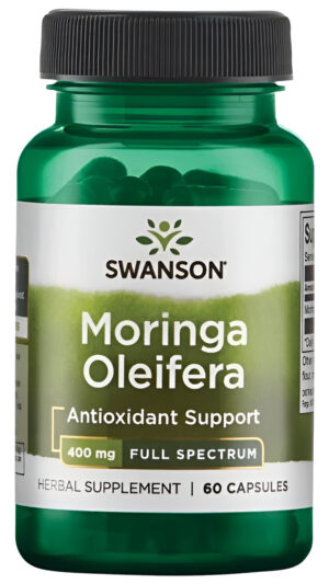 Moringa Oleifera 400mg 60 Capsulas Antioxidante