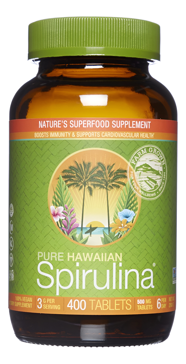 Espirulina Hawaiana Pura 400tab