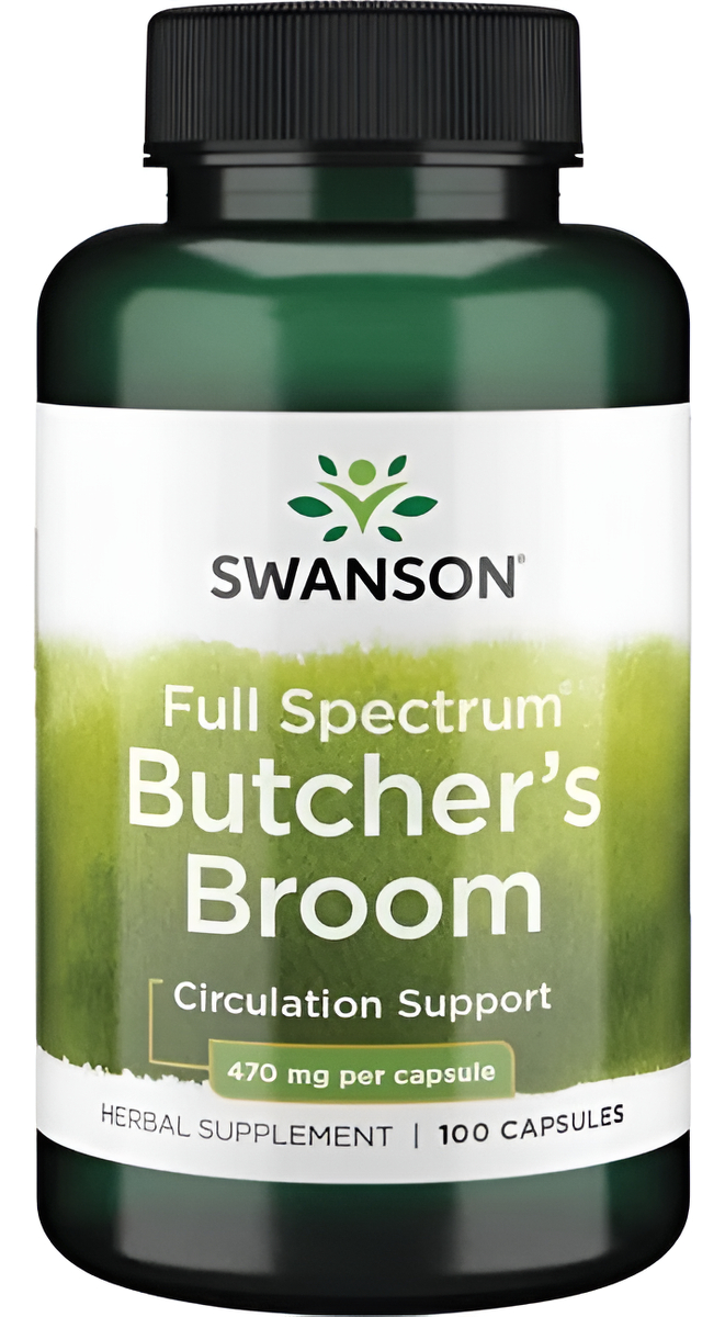 Butchers Broom 470mg 100caps De Sw