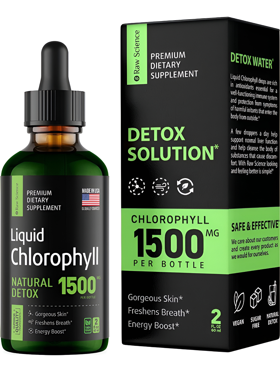 Clorofila 1500 Mg S Raw Science - Ml A