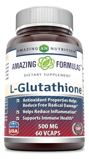 Glutation 60 Capsulas 500 Mg