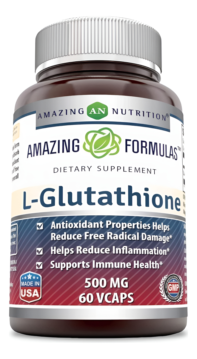 Glutation 60 Capsulas 500 Mg