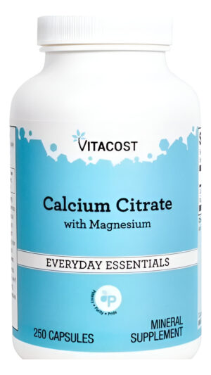 Calcio Citrato Con Magnesio 250 Capsulas De Vitacost