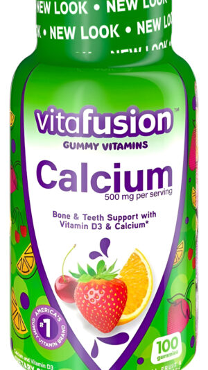 Vitafusion Calcium 500mg 100 Gummi