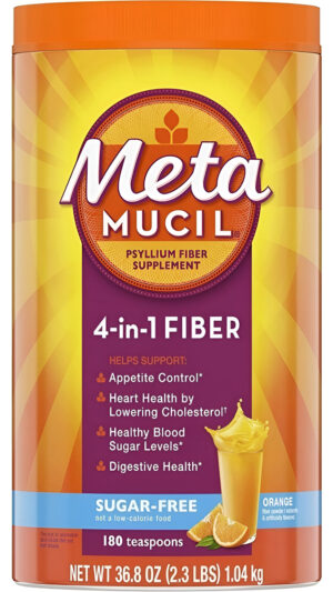 Metamucil Fibra 4 En 1 Polvo 2.3 Lb