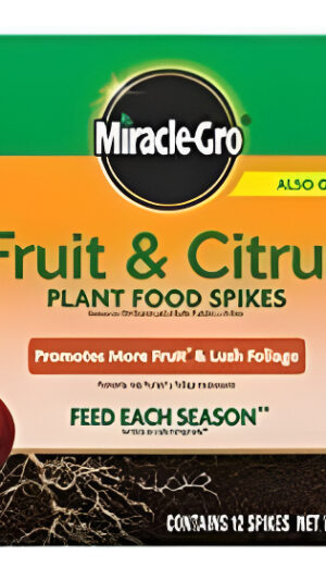 Miracle-gro Frutas Y Cítricos Planta De Alimentos Spikes, 12