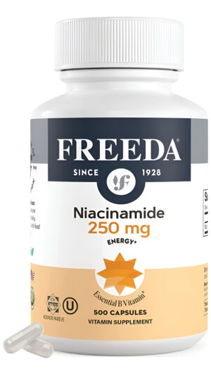 Niacinamida 500 Cápsulas Freeda
