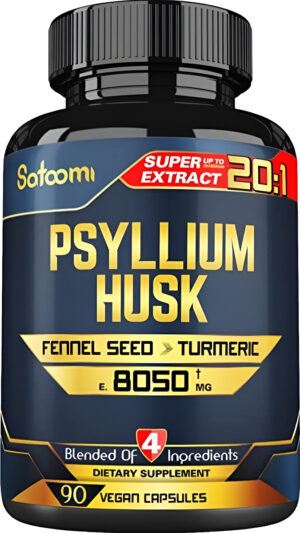 Satoomi Psyllium 90 Cápsulas
