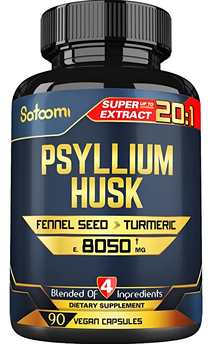 Satoomi Psyllium 90 Cápsulas