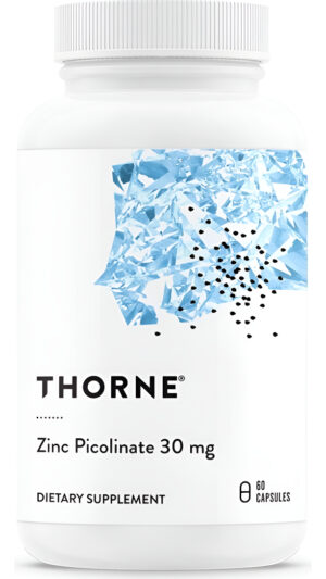 Picolinato Zinc 30 Mg Thorne