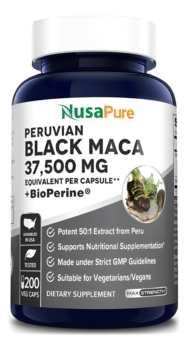 Nusapure Black Maca 200cap - Unida