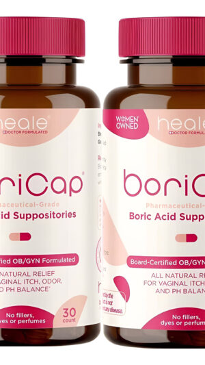 Boricap 600mg 30 Sup Pack De 2