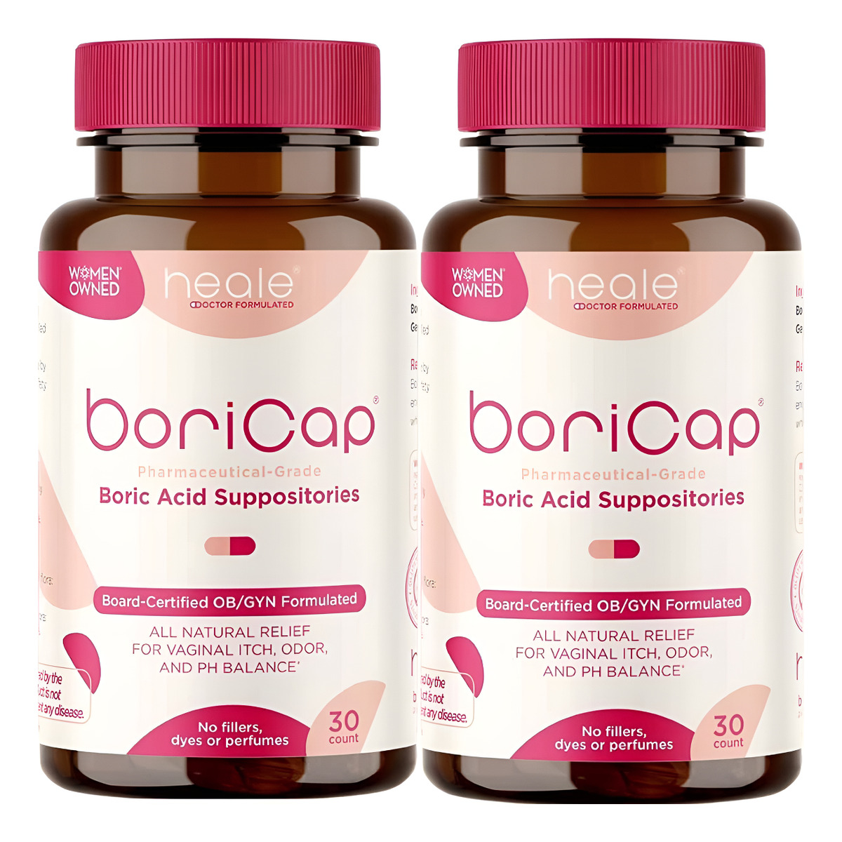 Boricap 600mg 30 Sup Pack De 2