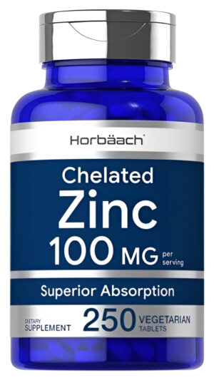 Zinc Quelado 100 Mg | 250 Uds