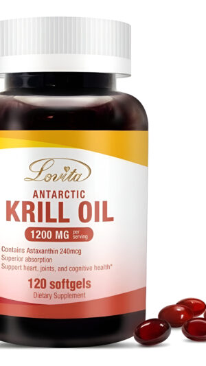 Aceite De Krill Lovita 120 Cap