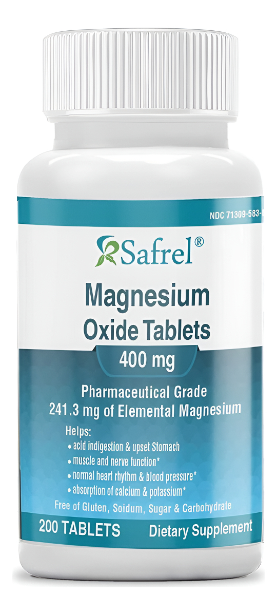 Magnesio Oxido 200tab Safrel