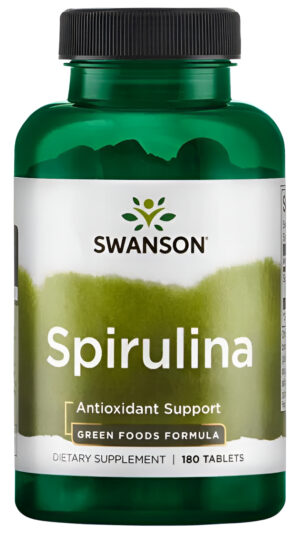 Spirulina 500 Mg 180 Tabs Swanson