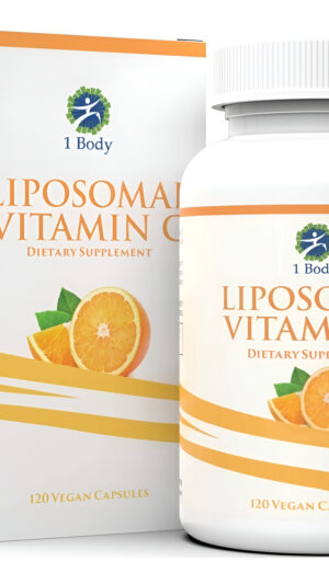 Vitamina C 1 Body 1200mg 120ca