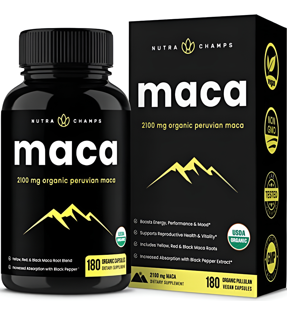 Maca 180caps Nutrachamps 2100mg