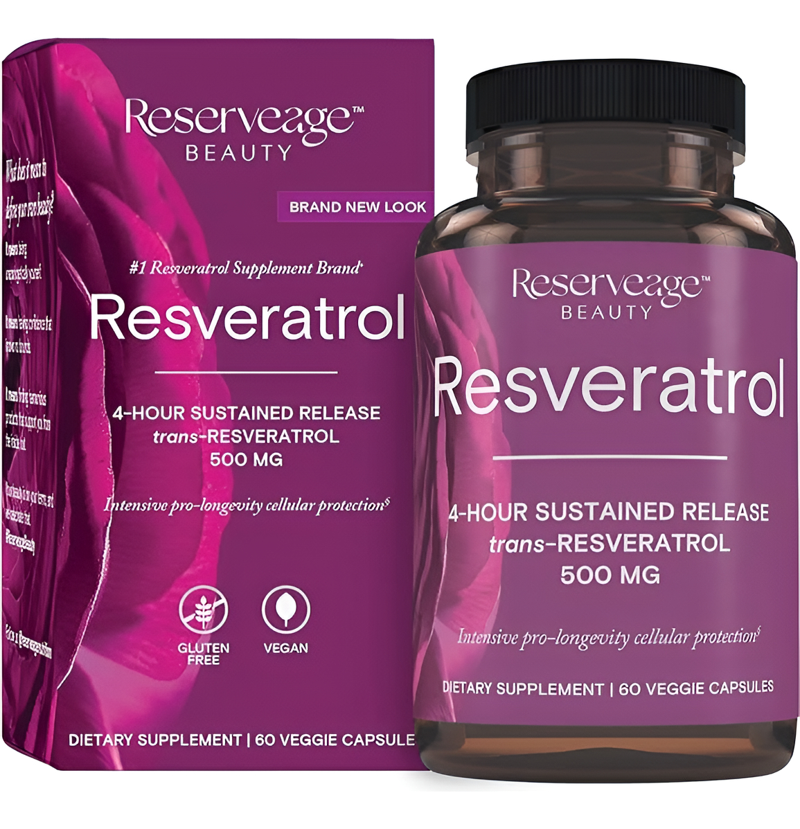 Resveratrol 60 Capsulas 800 Mg