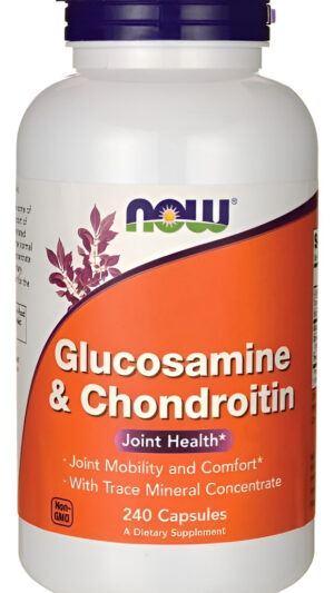 Glucosamina Condroitina 240 Caps De Now Foods