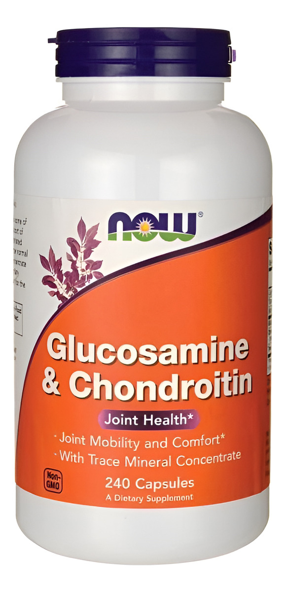 Glucosamina Condroitina 240 Caps De Now Foods