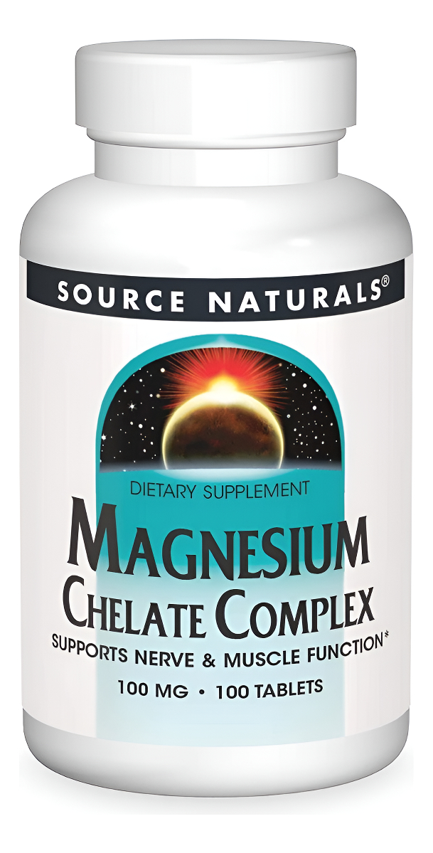 Magnesio Quelato 100 Mg Source