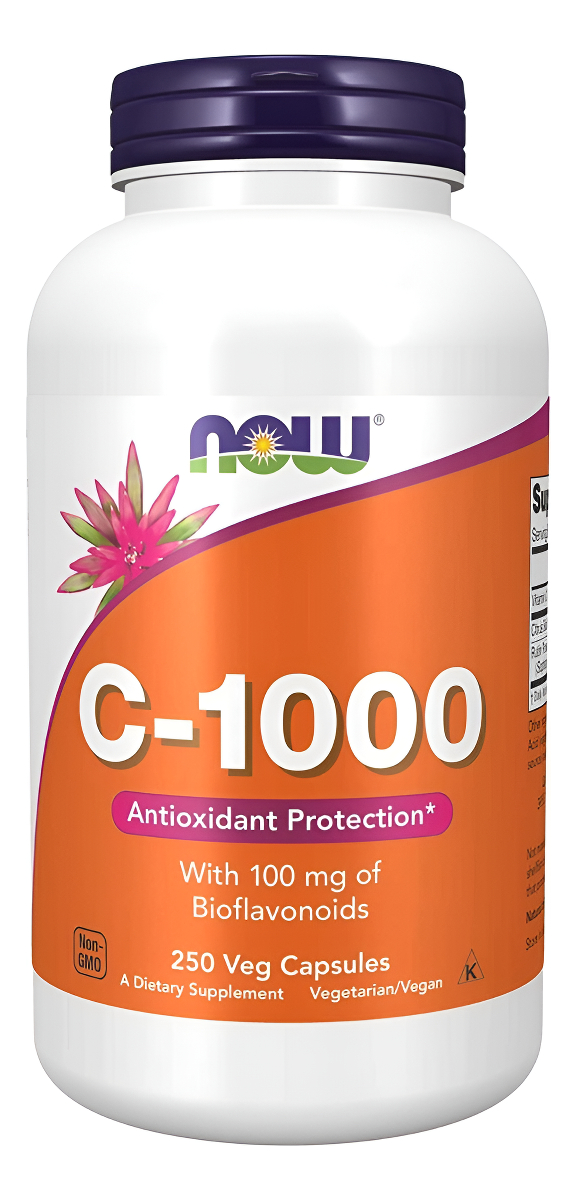 Vitamina C 1000mg 250caps Now
