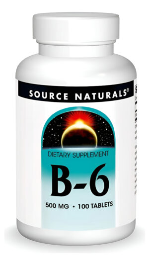 Vitamina B6 500 Mg 100 Tabletas