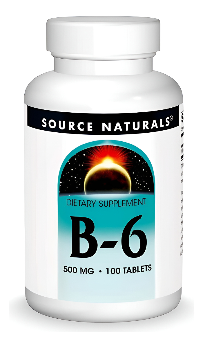 Vitamina B6 500 Mg 100 Tabletas