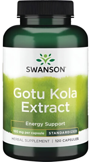Extracto De Gotu Kola - Estandarizado 120 Caps 100 Mg