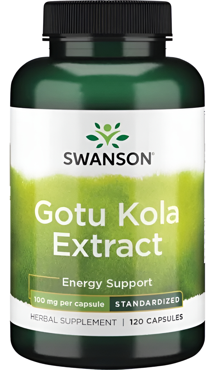 Extracto De Gotu Kola - Estandarizado 120 Caps 100 Mg