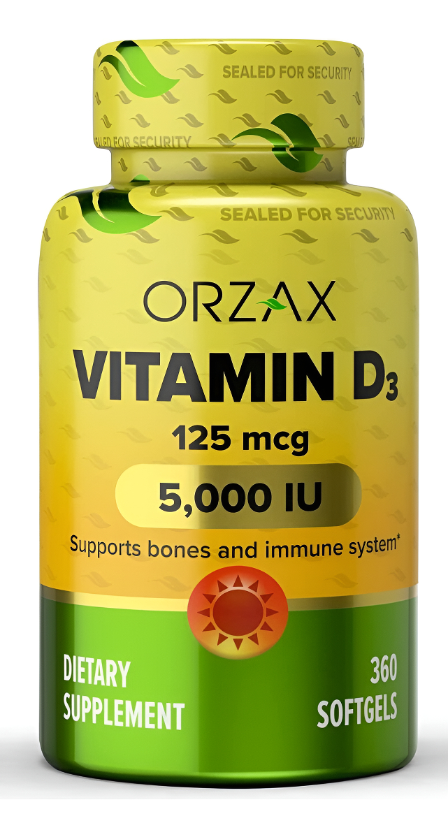 Vitamina D3 125mcg 360caps Orza