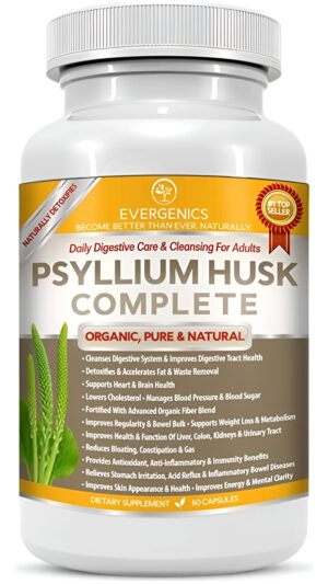 Evergenics Psyllium 60 Cápsulas