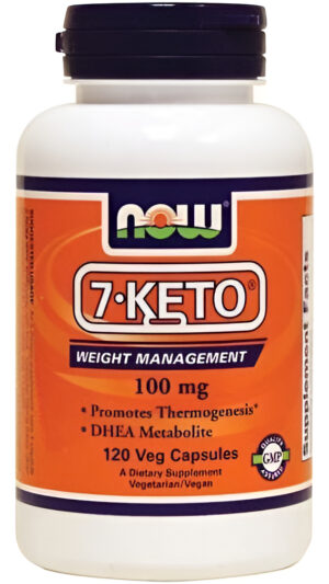 7-keto 100 Mg 120 Veg Caps De Now Foods