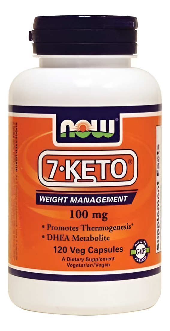 7-keto 100 Mg 120 Veg Caps De Now Foods