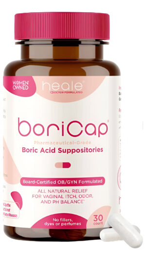 Boricap 600mg 30 Supositorios