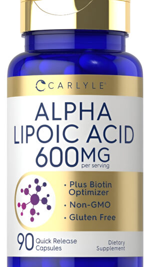 Ácido Alfa Lipoico 600 Mg | 90