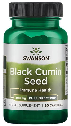 Semilla De Comino Negro/black Cumin Seed 60caps 400mg Inmune