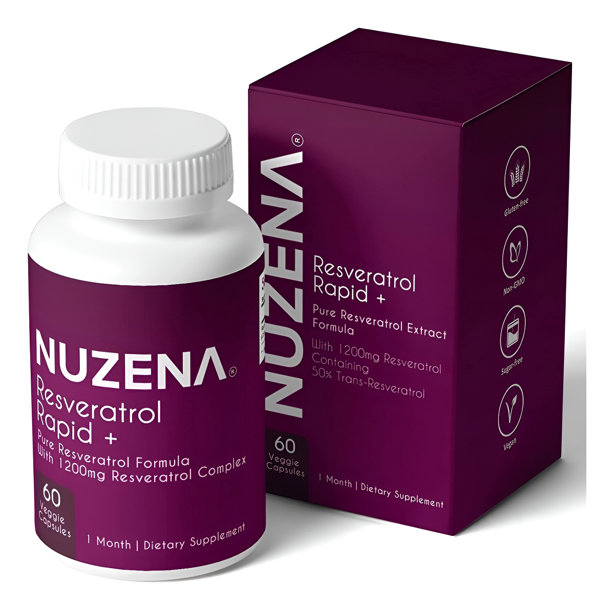 Nuzena Resveratrol 60 Cápsulas