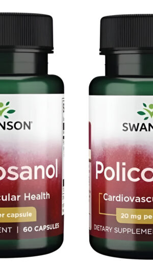 Policosanol 20 Mg 60 Capsulas  Salud Cardiovascular 2unid