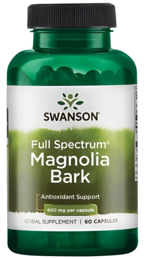 Corteza De Magnolia 400 Mg 60 Caps De Swanson