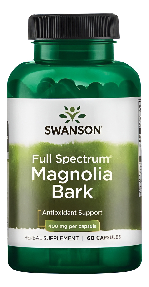 Corteza De Magnolia 400 Mg 60 Caps De Swanson