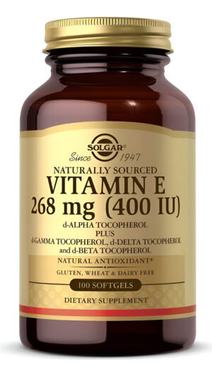 Vitamina E Solgar 400 Iu