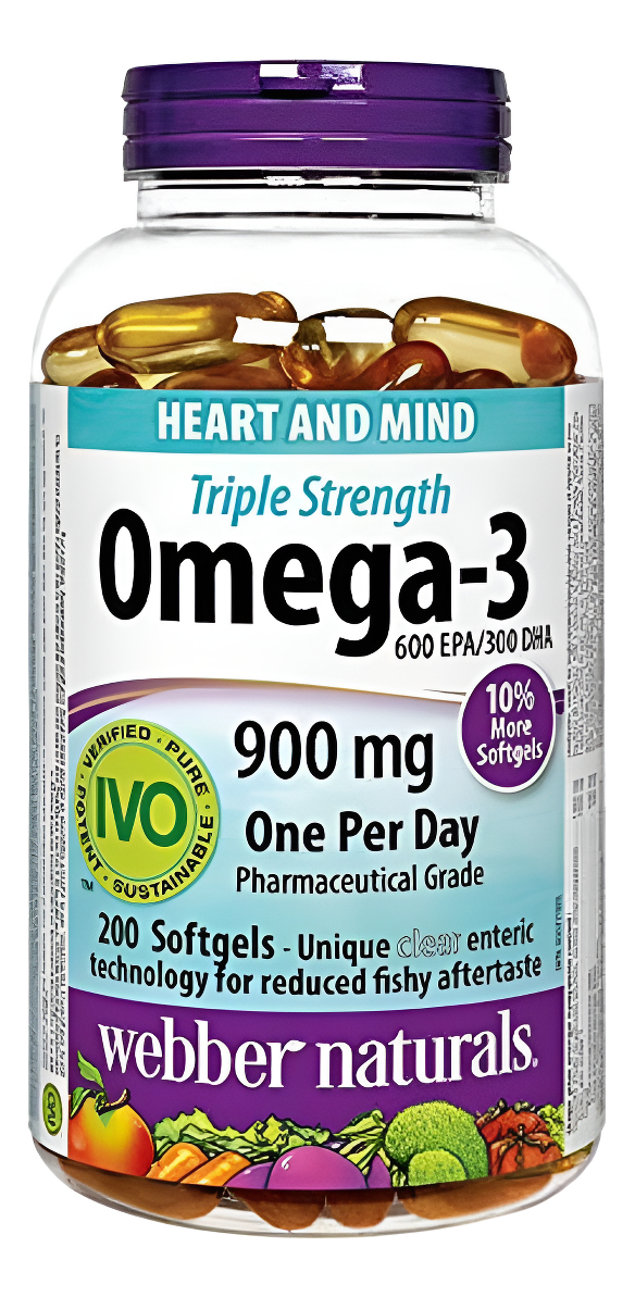 Omega 3 Triple Fuerza 200 Caps